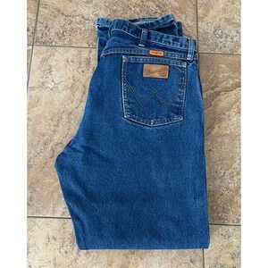 Wrangler FR Flame Resistant FR13MWZ Original Fit Jeans Mens 40x34 Fit 38X33